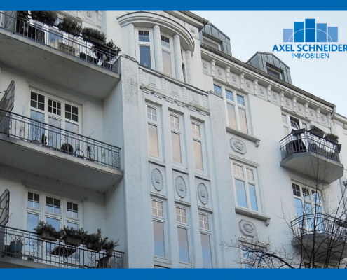 Hausansicht Schrötteringksweg 7, verwaltet von der Hausverwaltung Axel Schneider Immobilien in Hamburg
