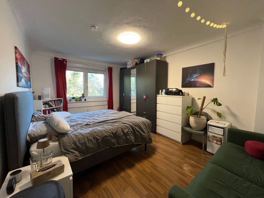 Zimmer 1 - 3-Zimmer-Wohnung mit Balkon an der Rennbahnstraße