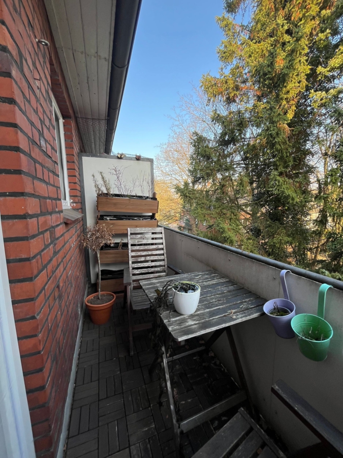 Balkon - 3-Zimmer-Wohnung mit Balkon an der Rennbahnstraße