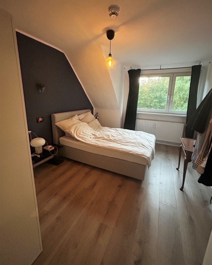 Schlafzimmer - 2,5-Zimmer-Wohnung in Winterhude