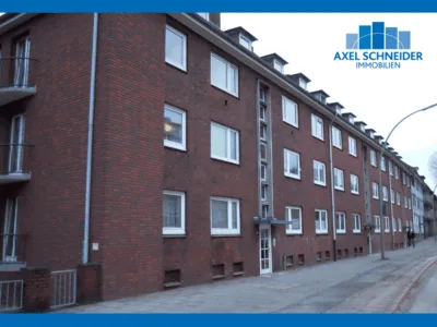 frisch sanierte 3-Zimmer-Wohnung mit Balkon an der Rennbahnstraße, 22043 Hamburg, Etagenwohnung zur Miete