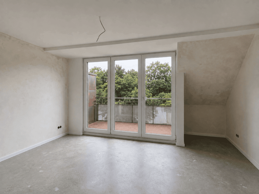 Wohnzimmer mit Terrasse