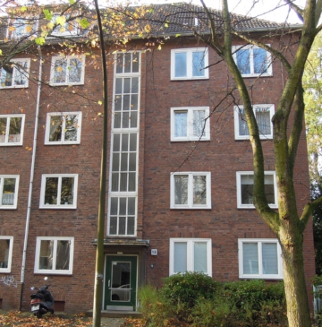 2,5-Zimmer-Wohnung mit Balkon in Winterhude, 22303 Hamburg, Etagenwohnung