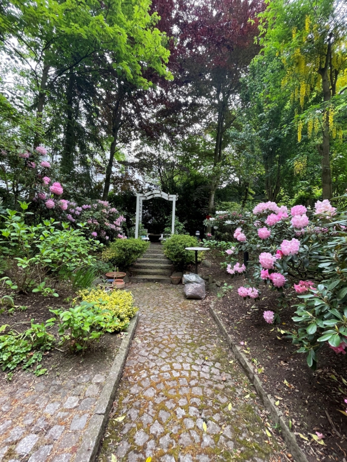 Garten - 2-Zimmer-Wohnung mit Balkon in Uhlenhorst