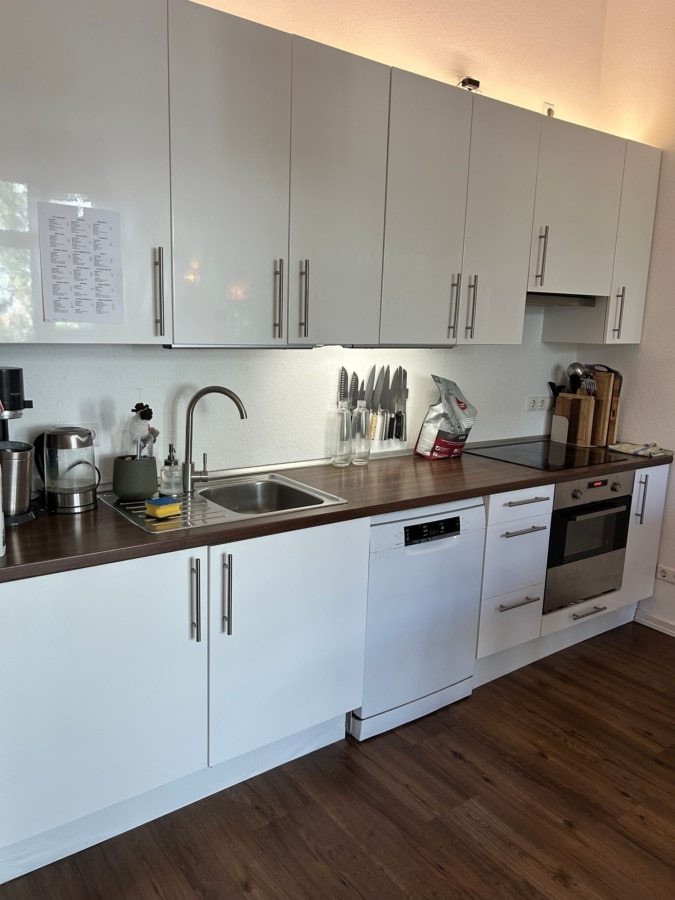 Küche - 2-Zimmer-Wohnung mit Balkon in Uhlenhorst