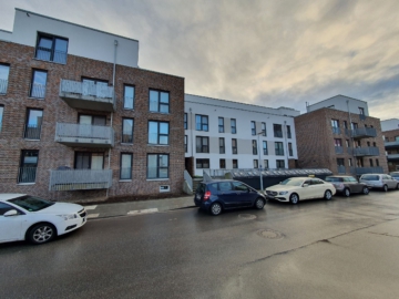 Nur mit Wohnberechtigungsschein – Schöne 2-Zimmer-Neubauwohnung mit Balkon in Lohbrügge, 21031 Hamburg, Etagenwohnung