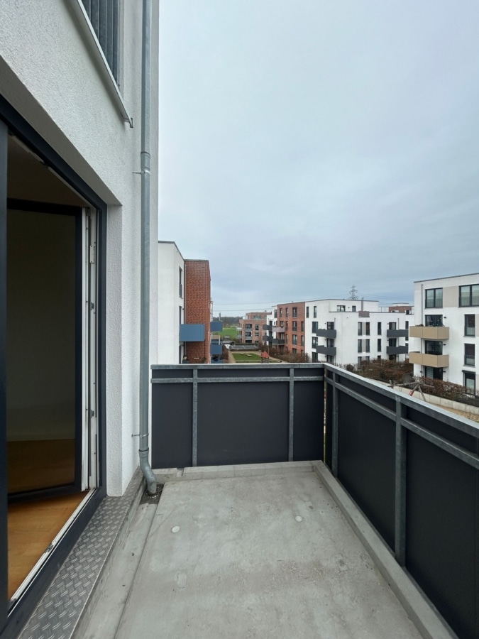 Balkon - 4-Zimmer-Neubauwohnung mit Balkon in Lohbrügge