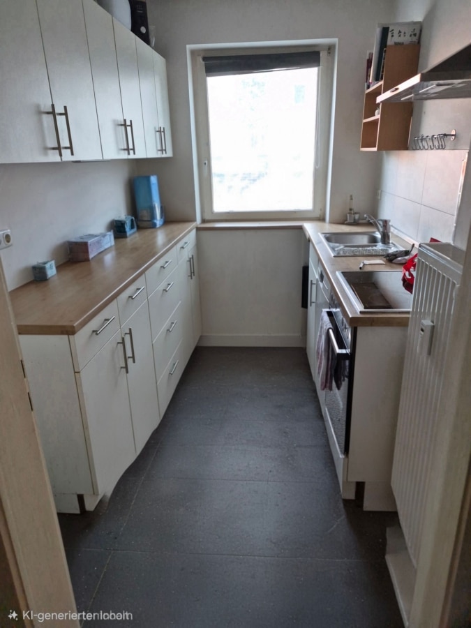 Küche - 3,5-Zimmer-Wohnung mit Terrasse in Langenhorn