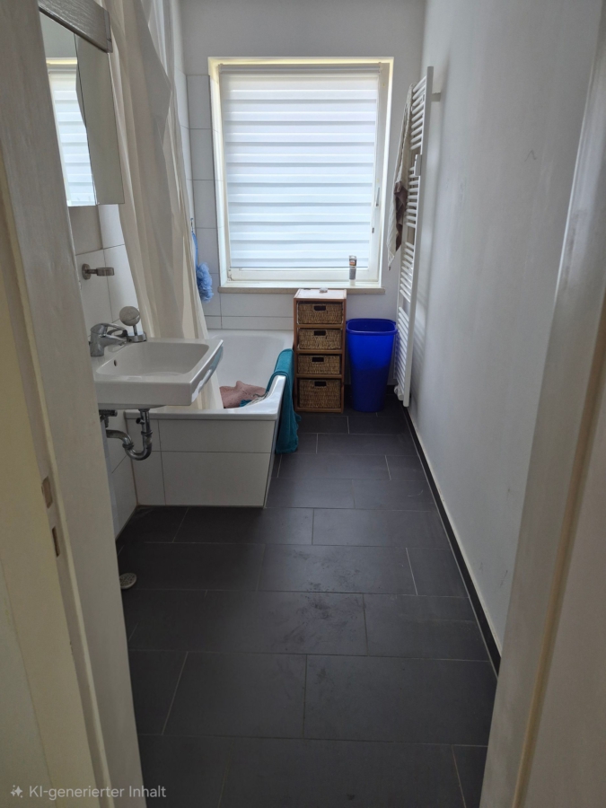 Badezimmer - 3,5-Zimmer-Wohnung mit Terrasse in Langenhorn